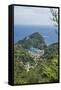 View of Portofino-Guido Cozzi-Framed Stretched Canvas