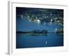 View of Portschach, Lake Worther, Carinthia, Austria-Jean Brooks-Framed Photographic Print