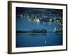 View of Portschach, Lake Worther, Carinthia, Austria-Jean Brooks-Framed Photographic Print