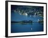 View of Portschach, Lake Worther, Carinthia, Austria-Jean Brooks-Framed Photographic Print