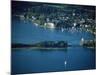 View of Portschach, Lake Worther, Carinthia, Austria-Jean Brooks-Mounted Photographic Print