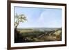 View of Portsmouth from Portsdown Hill-Thomas Jones-Framed Giclee Print