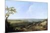 View of Portsmouth from Portsdown Hill-Thomas Jones-Mounted Giclee Print
