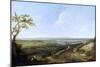 View of Portsmouth from Portsdown Hill-Thomas Jones-Mounted Giclee Print