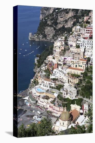 View of Positano-Oliviero Olivieri-Stretched Canvas