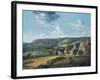 View of Potrel Manor, Near Dragey in Normandy-Jan The Elder Griffier-Framed Giclee Print