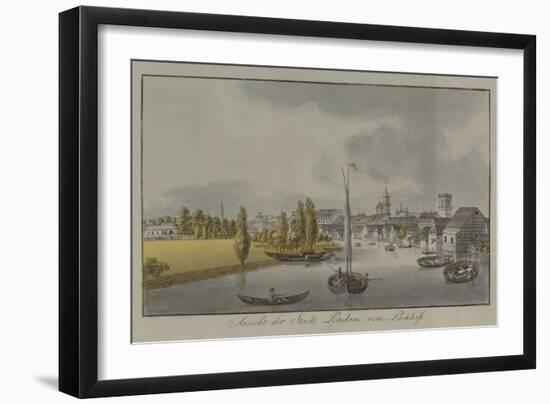 View of Potsdam, C. 1796-Johann Friedrich Nagel-Framed Giclee Print