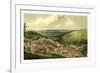 View of Pottsville Taken from Sharp Mountain and Respectfully Dedicated to the Enterprising Citizen-John Rubens Smith-Framed Giclee Print