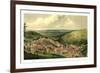 View of Pottsville Taken from Sharp Mountain and Respectfully Dedicated to the Enterprising Citizen-John Rubens Smith-Framed Giclee Print