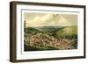 View of Pottsville Taken from Sharp Mountain and Respectfully Dedicated to the Enterprising Citizen-John Rubens Smith-Framed Giclee Print