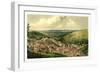 View of Pottsville Taken from Sharp Mountain and Respectfully Dedicated to the Enterprising Citizen-John Rubens Smith-Framed Giclee Print