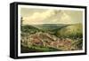 View of Pottsville Taken from Sharp Mountain and Respectfully Dedicated to the Enterprising Citizen-John Rubens Smith-Framed Stretched Canvas