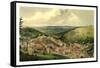 View of Pottsville Taken from Sharp Mountain and Respectfully Dedicated to the Enterprising Citizen-John Rubens Smith-Framed Stretched Canvas