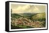 View of Pottsville Taken from Sharp Mountain and Respectfully Dedicated to the Enterprising Citizen-John Rubens Smith-Framed Stretched Canvas