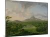View of Powerscourt, County Wicklow, c.1760-2-George the Elder Barret-Mounted Giclee Print