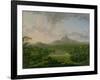 View of Powerscourt, County Wicklow, c.1760-2-George the Elder Barret-Framed Giclee Print