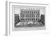 View of Powis House, Great Ormond Street, Bloomsbury, London, C1720-null-Framed Giclee Print