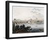 View of Praga on the Moldava River-null-Framed Giclee Print