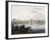 View of Praga on the Moldava River-null-Framed Giclee Print