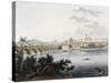 View of Praga on the Moldava River-null-Stretched Canvas