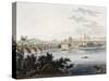 View of Praga on the Moldava River-null-Stretched Canvas