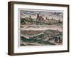 View of Prague, C1572-Joris Hoefnagel-Framed Giclee Print