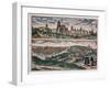 View of Prague, C1572-Joris Hoefnagel-Framed Giclee Print