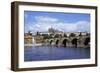 View of Prague Castle and Charles Bridge, Czech Republic-null-Framed Photographic Print