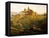 View of Prague Castle from the West, Czech Republic-Anton Raphael Mengs-Framed Stretched Canvas
