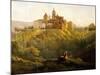 View of Prague Castle from the West, Czech Republic-Anton Raphael Mengs-Mounted Giclee Print