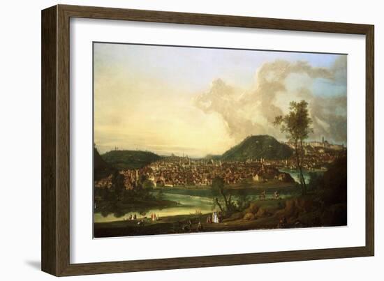 View of Prague from the East-Johann Friedrich Meyer-Framed Giclee Print