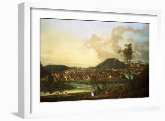 View of Prague from the East-Johann Friedrich Meyer-Framed Giclee Print