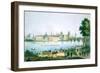 View of Prague from the Little Quarter, 1830-Vincenc Morstadt-Framed Giclee Print