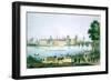 View of Prague from the Little Quarter, 1830-Vincenc Morstadt-Framed Giclee Print