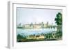 View of Prague from the Little Quarter, 1830-Vincenc Morstadt-Framed Giclee Print