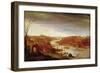 View of Prague (Unrestored Version, See also 57946)-Dirck Verhaert-Framed Giclee Print