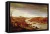 View of Prague (Unrestored Version, See also 57946)-Dirck Verhaert-Framed Stretched Canvas