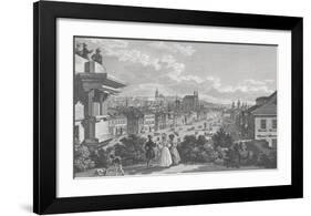 View of Prague-Continental School -Framed Giclee Print