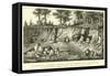 View of Prehistoric Graveyard of the Late Quaternary Period-null-Framed Stretched Canvas