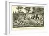 View of Prehistoric Graveyard of the Late Quaternary Period-null-Framed Giclee Print