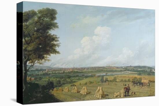 View of Preston from Penwortham Hill, C.1821-John Jenkinson-Stretched Canvas