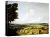 View of Preston from Penwortham Mill, 1821-John Jenkinson-Stretched Canvas