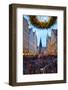 View of Prinzipalmarkt at Christmas, Munster, North Rhine-Westphalia, Germany, Europe-Frank Fell-Framed Photographic Print