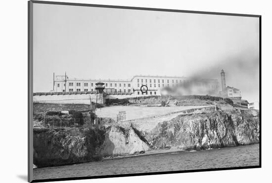 View of Prison and Waters Nearby-null-Mounted Photographic Print