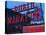 View of Public Market Neon Sign and Pike Place Market, Seattle, Washington, USA-Walter Bibikow-Stretched Canvas