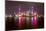 View of Pudong Skyline and Huangpu River from the Bund, Shanghai, China-Frank Fell-Mounted Photographic Print