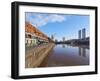 View of Puerto Madero, City of Buenos Aires, Buenos Aires Province, Argentina, South America-Karol Kozlowski-Framed Photographic Print