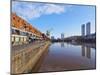 View of Puerto Madero, City of Buenos Aires, Buenos Aires Province, Argentina, South America-Karol Kozlowski-Mounted Photographic Print