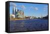 View of Puerto Madero, City of Buenos Aires, Buenos Aires Province, Argentina, South America-Karol Kozlowski-Framed Stretched Canvas