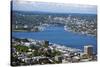 View of Puget Sound from Space Needle-Nosnibor137-Stretched Canvas